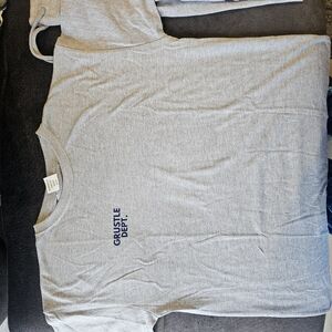 Gray Men's Short Sleeve Tee & Shorts Set